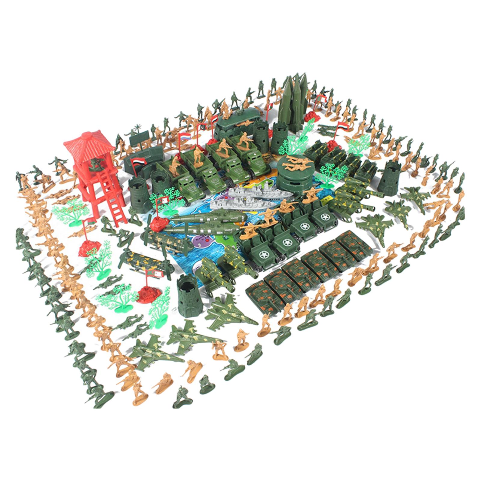 Board Game Risk - 289 Buah Set Mainan Tentara Plastik