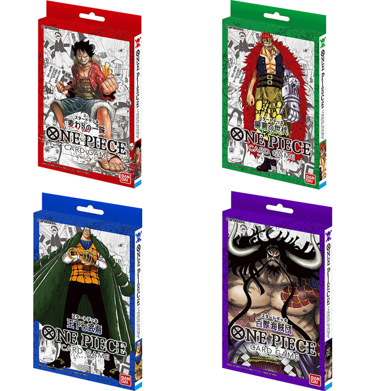 Board Game Pirates - BANDAI Kartu One Piece Permainan Starter