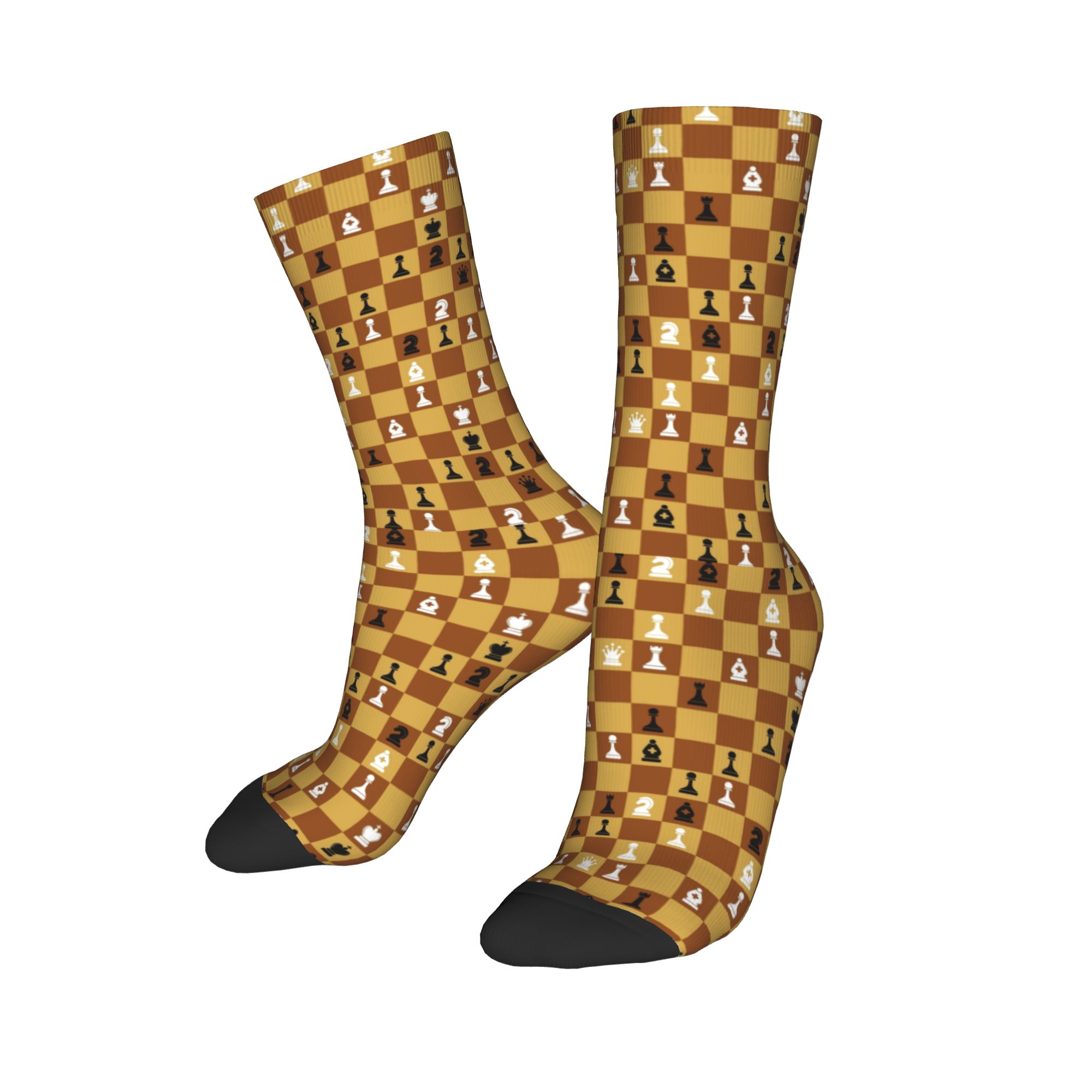 Board Game Youtube - Kaos Kaki Pria Motif Papan Catur