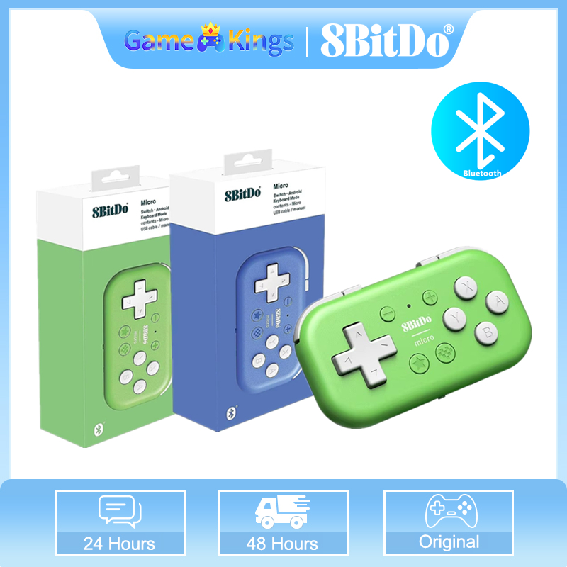 Board Game Android - 8BitDo pengontrol Mini Gamepad Bluetooth mikro