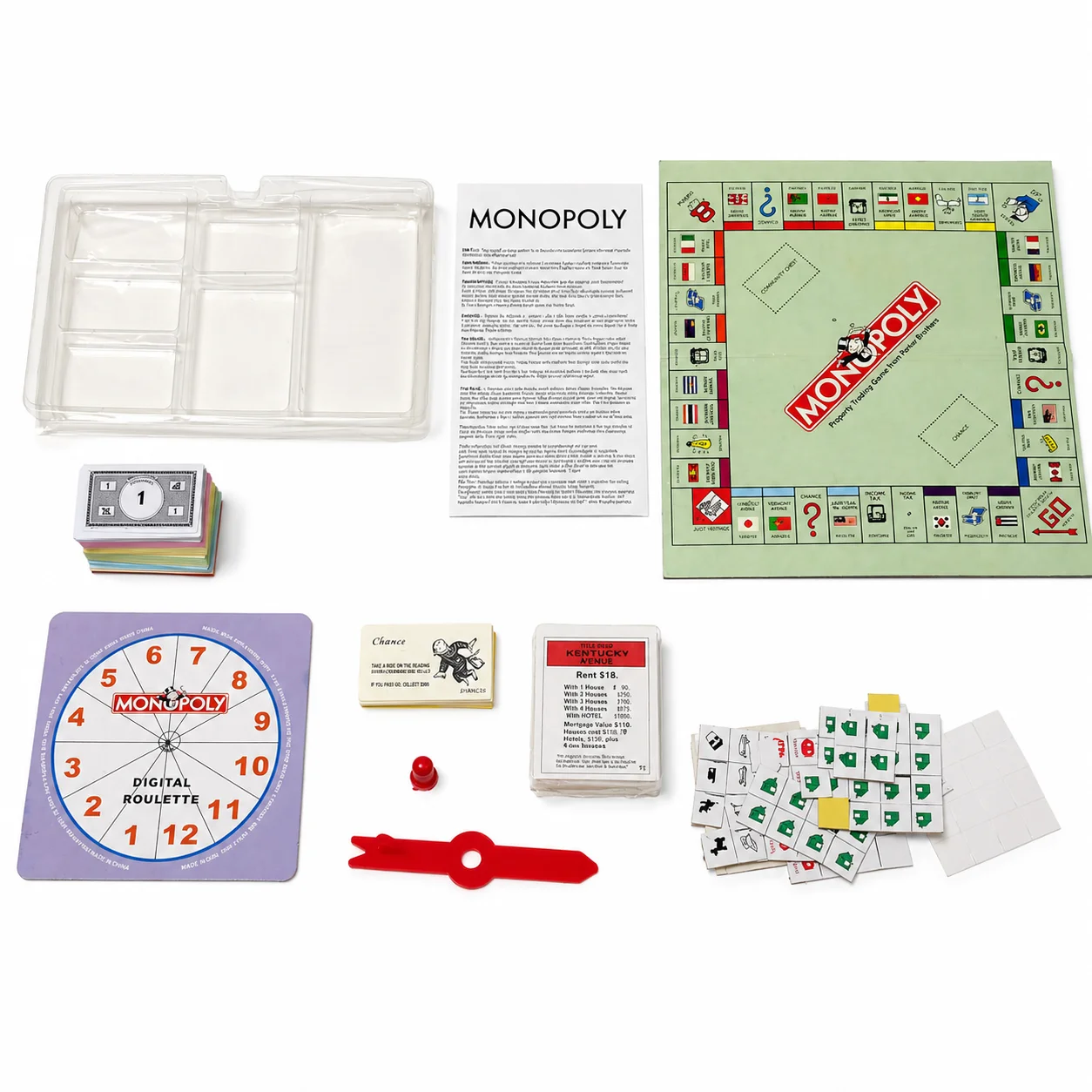 Board Game Monopoli - Permainan Papan Klasik Monopoly Permainan Perdagangan