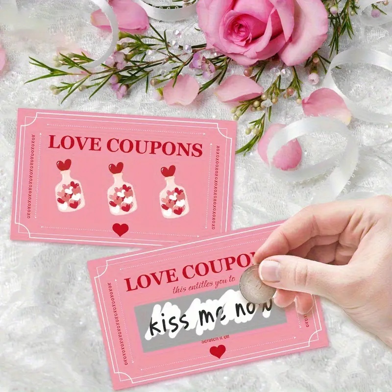 Board Game For Couple - 30 Buah Kartu Gosok Keberuntungan Warna