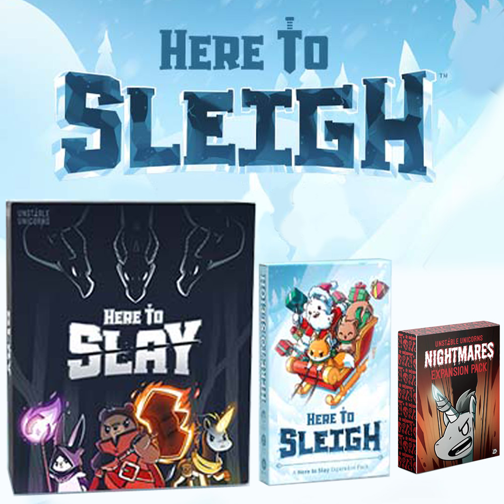 Board Game Pirates - Permainan Kartu Slay Here to Sleigh