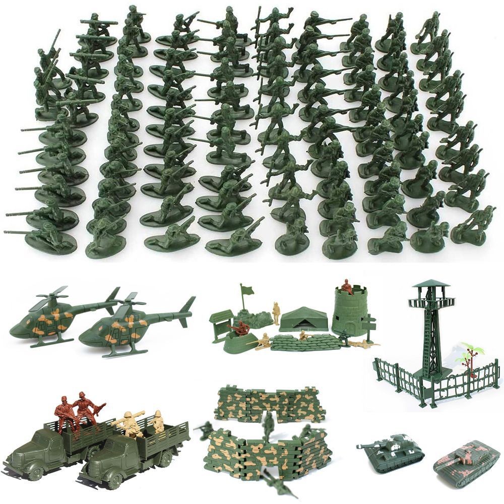 Board Game Risk - 1Set Aksesoris Pemandangan Militer Basis Tentara