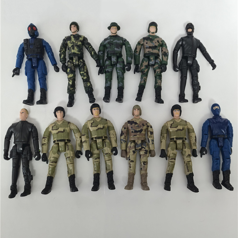 Board Game Risk - 2-10 Buah Figur Aksi Polisi Militer