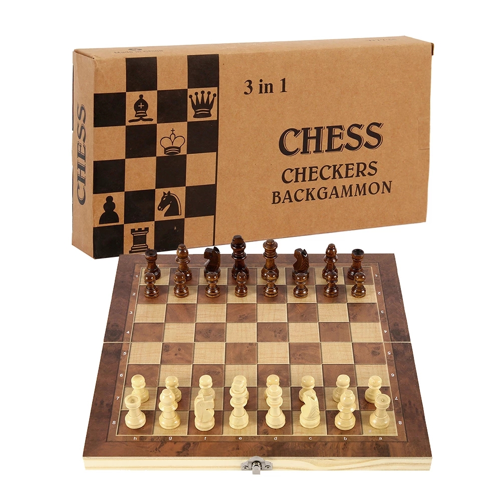 Papan catur 3 in 1, papan perm - Board Game Zenith ulasan dan harga