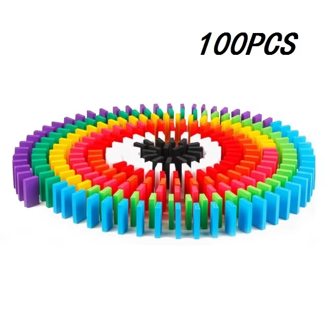 Set Blok Domino Pelangi 100 Bu - Board Game Monopoli ulasan dan harga