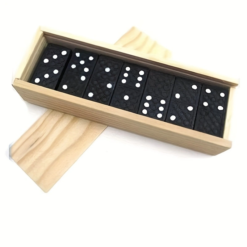 Set Domino Kayu Mini 28 Buah/K - Board Game Monopoli ulasan dan harga