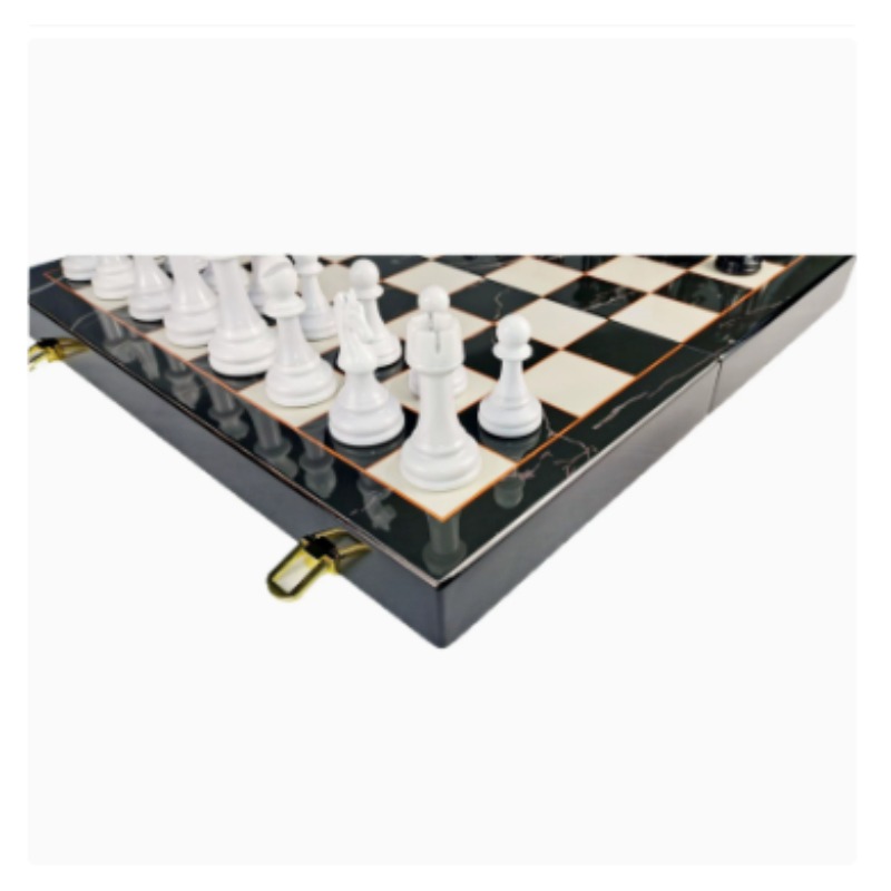 Set Catur Pola Marmer Kayu Sol - Board Game Box ulasan dan harga