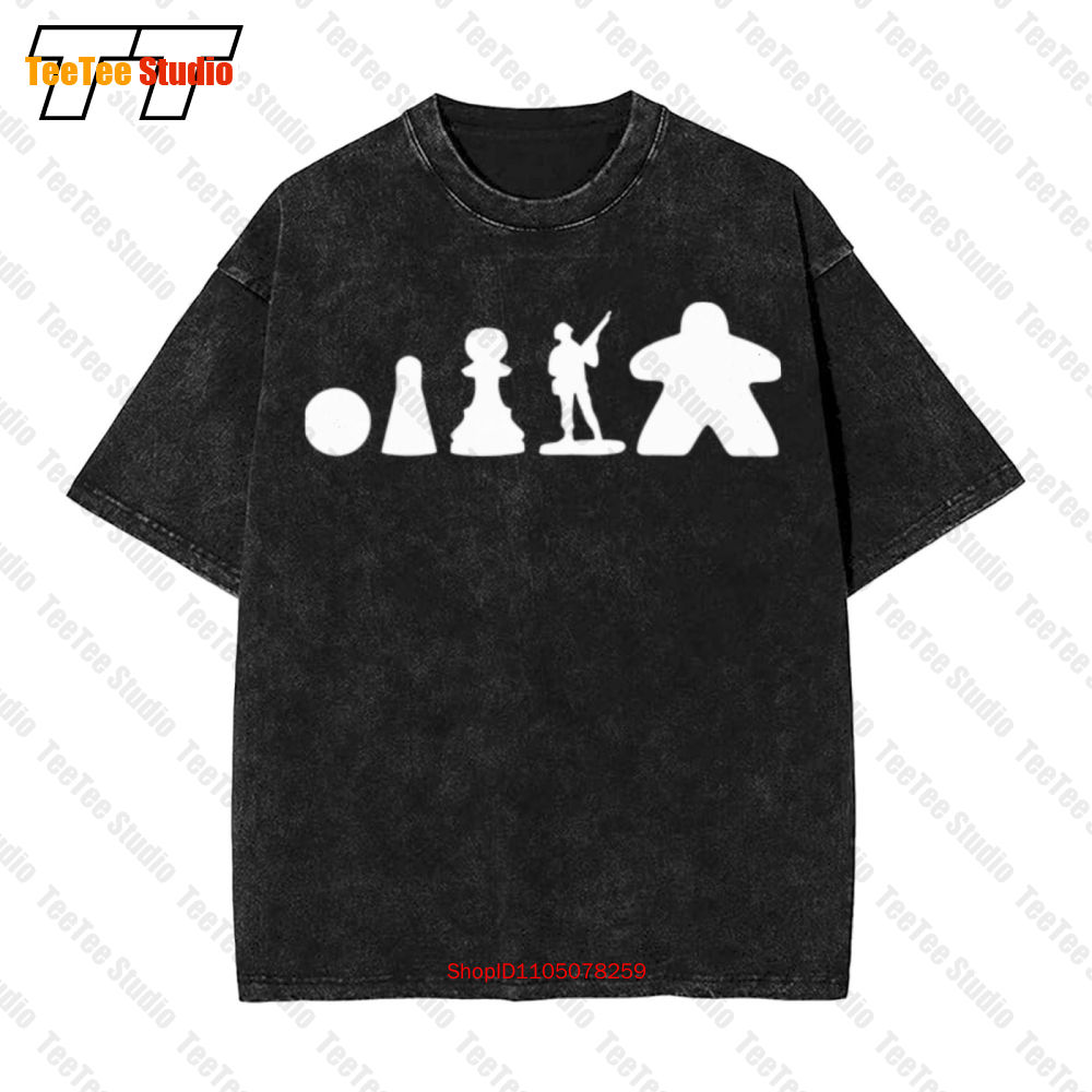 Kaos Ukuran Besar Meeple Evolu - Board Game Risk ulasan dan harga