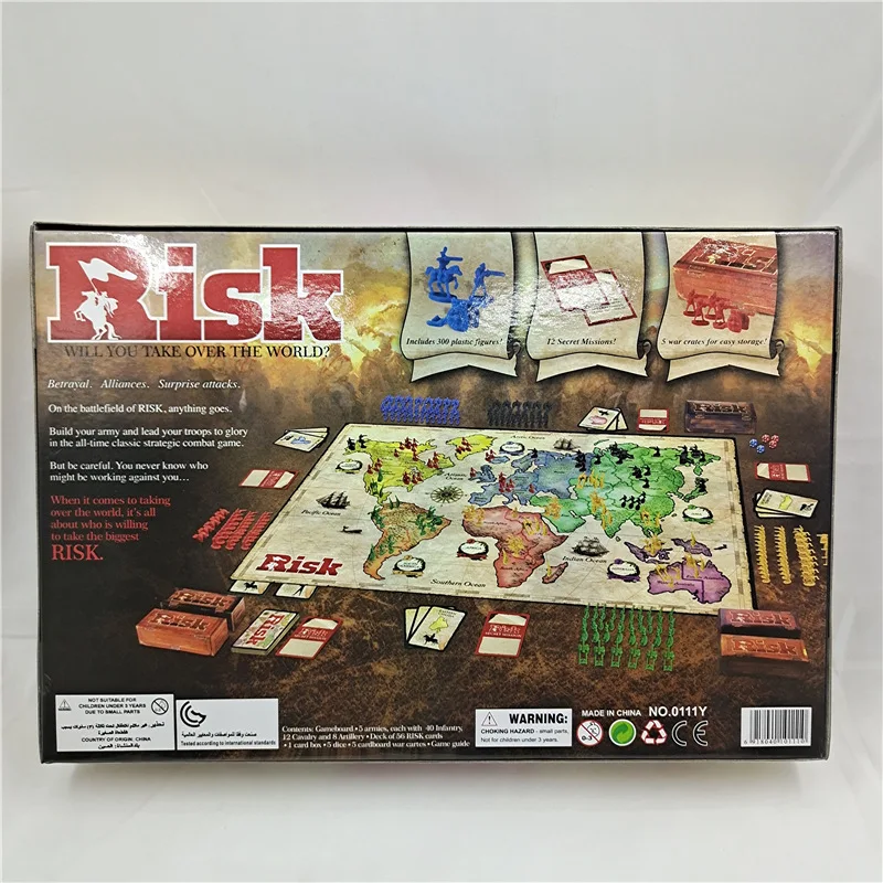 Permainan Papan Strategi RISK  - Board Game Risk ulasan dan harga