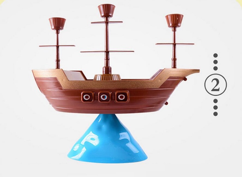 Kapal Bajak Laut Permainan Kes - Board Game Pirates ulasan dan harga