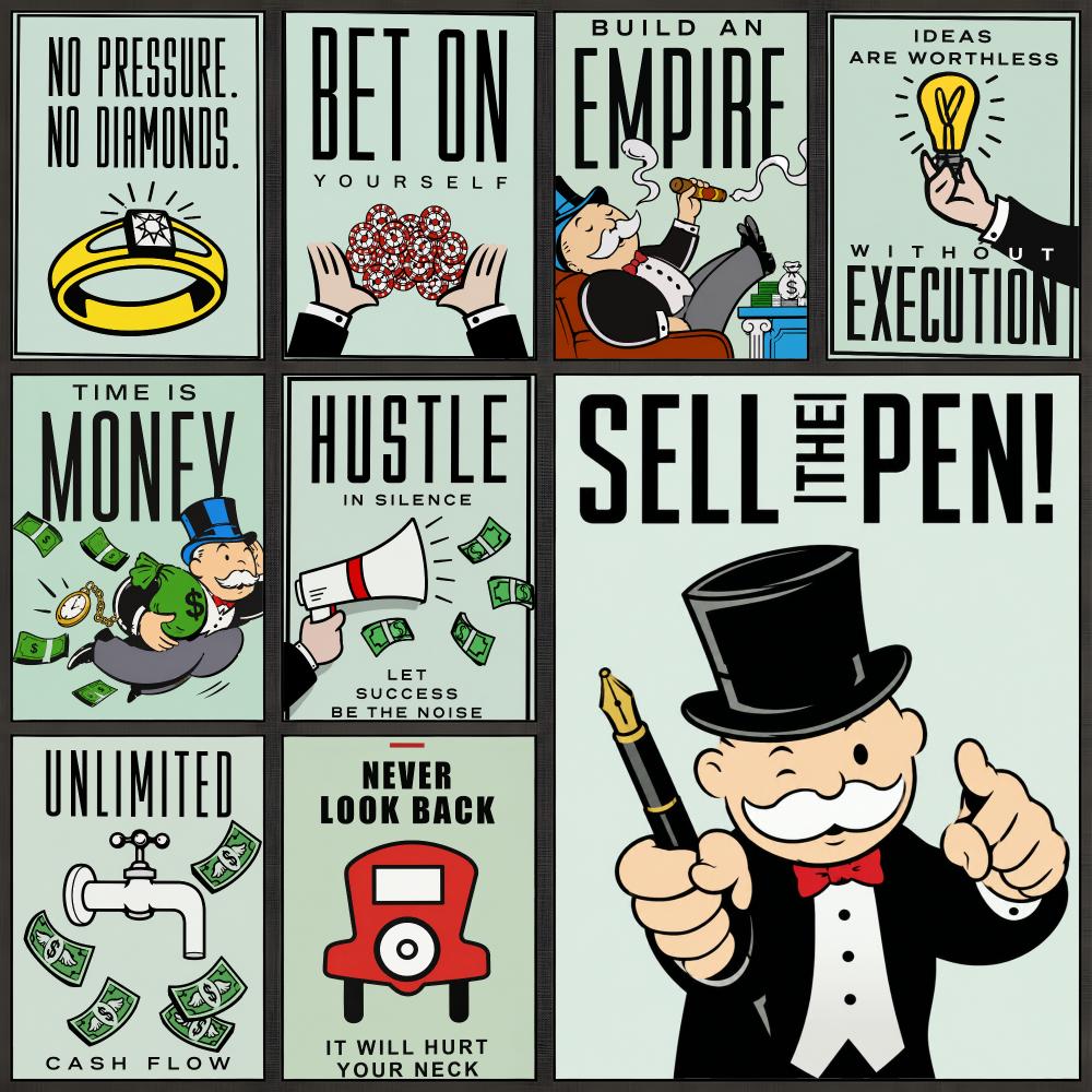 Poster Permainan Monopoli Kelu - Board Game Monopoli ulasan dan harga