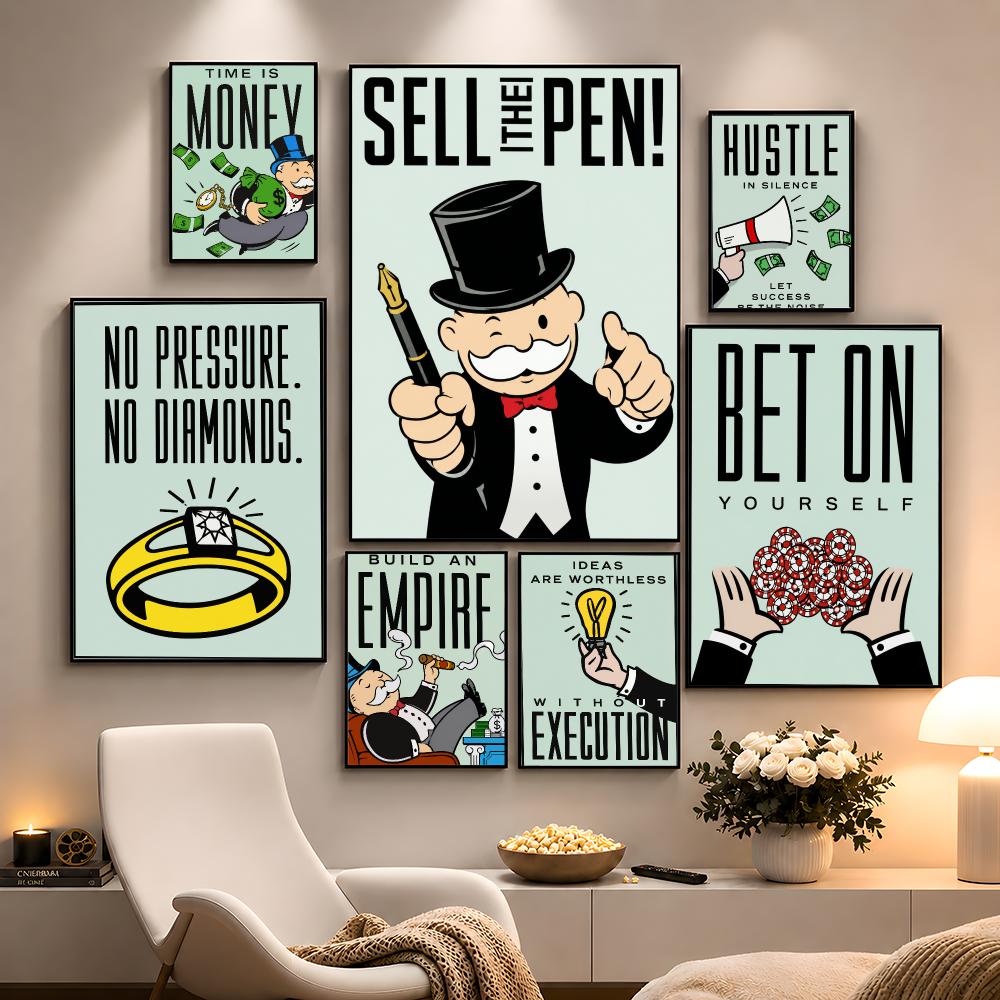 Poster Permainan Monopoli Kelu - Board Game Monopoli ulasan dan harga