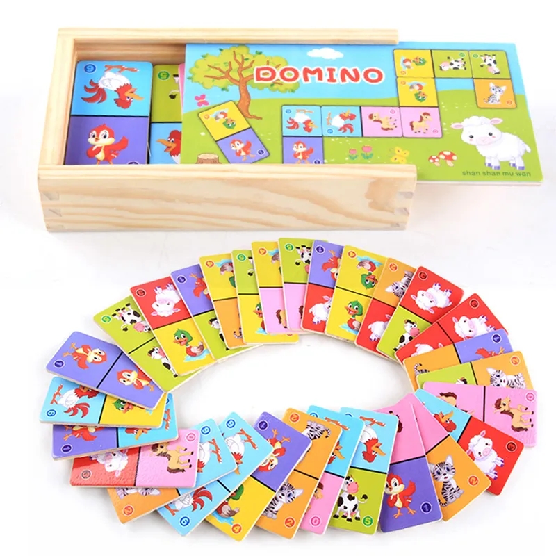 Mainan Puzzle domino hewan kog - Board Game Monopoli ulasan dan harga