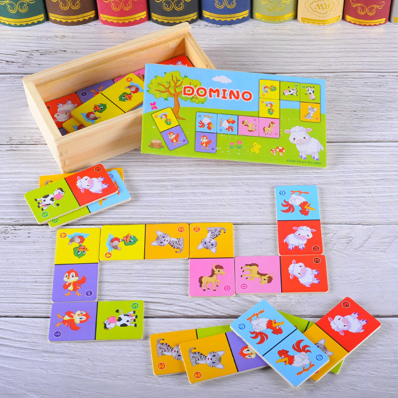 Mainan Puzzle domino hewan kog - Board Game Monopoli ulasan dan harga
