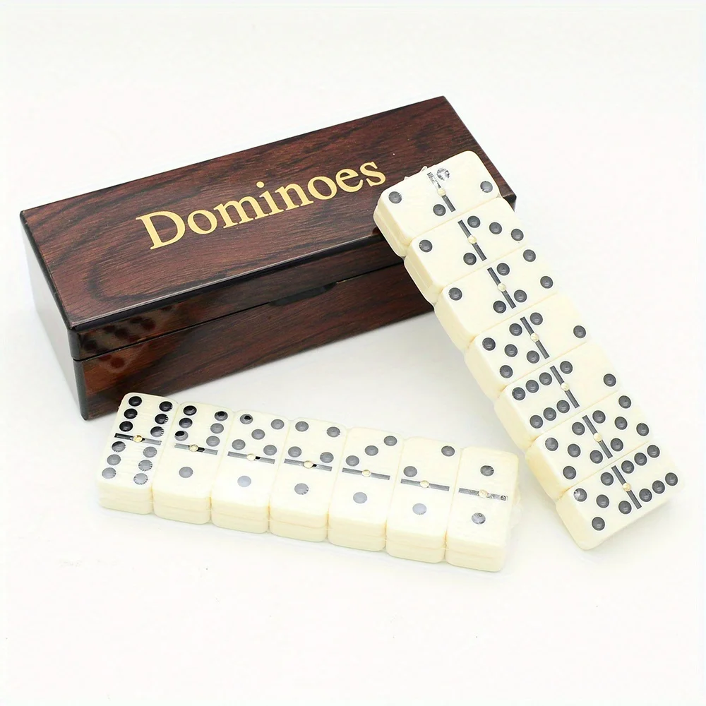 [Set Permainan Domino Kayu] 28 - Board Game Monopoli ulasan dan harga