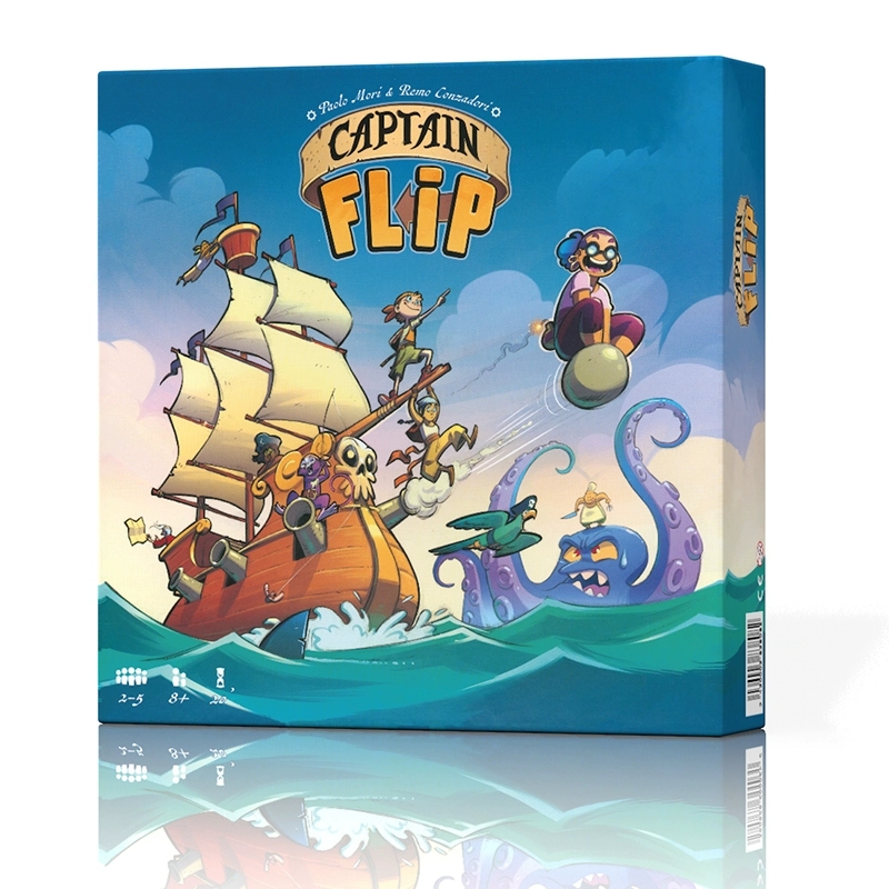 Permainan Papan Kapten Flip Pi - Board Game Pirates ulasan dan harga