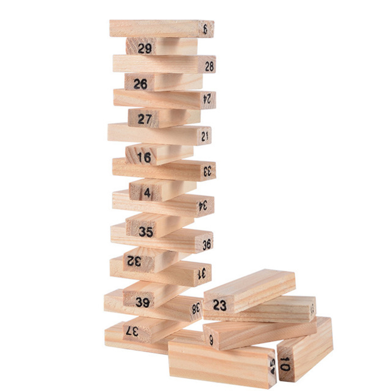 54 Buah Blok Bangunan Mainan L - Board Game Monopoli ulasan dan harga