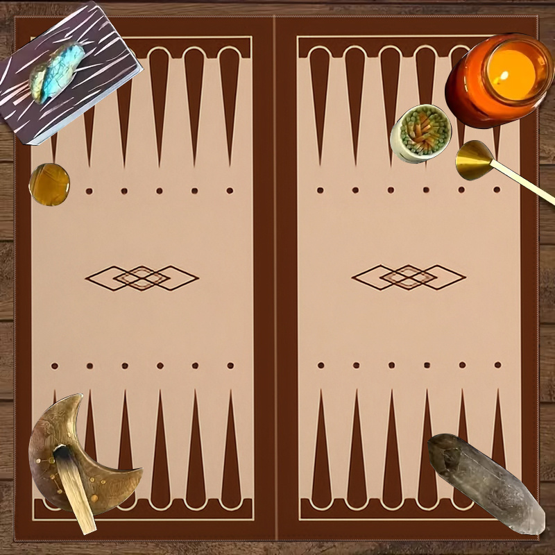 1 Buah Taplak Meja Tarot Cetak - Board Game Zenith ulasan dan harga
