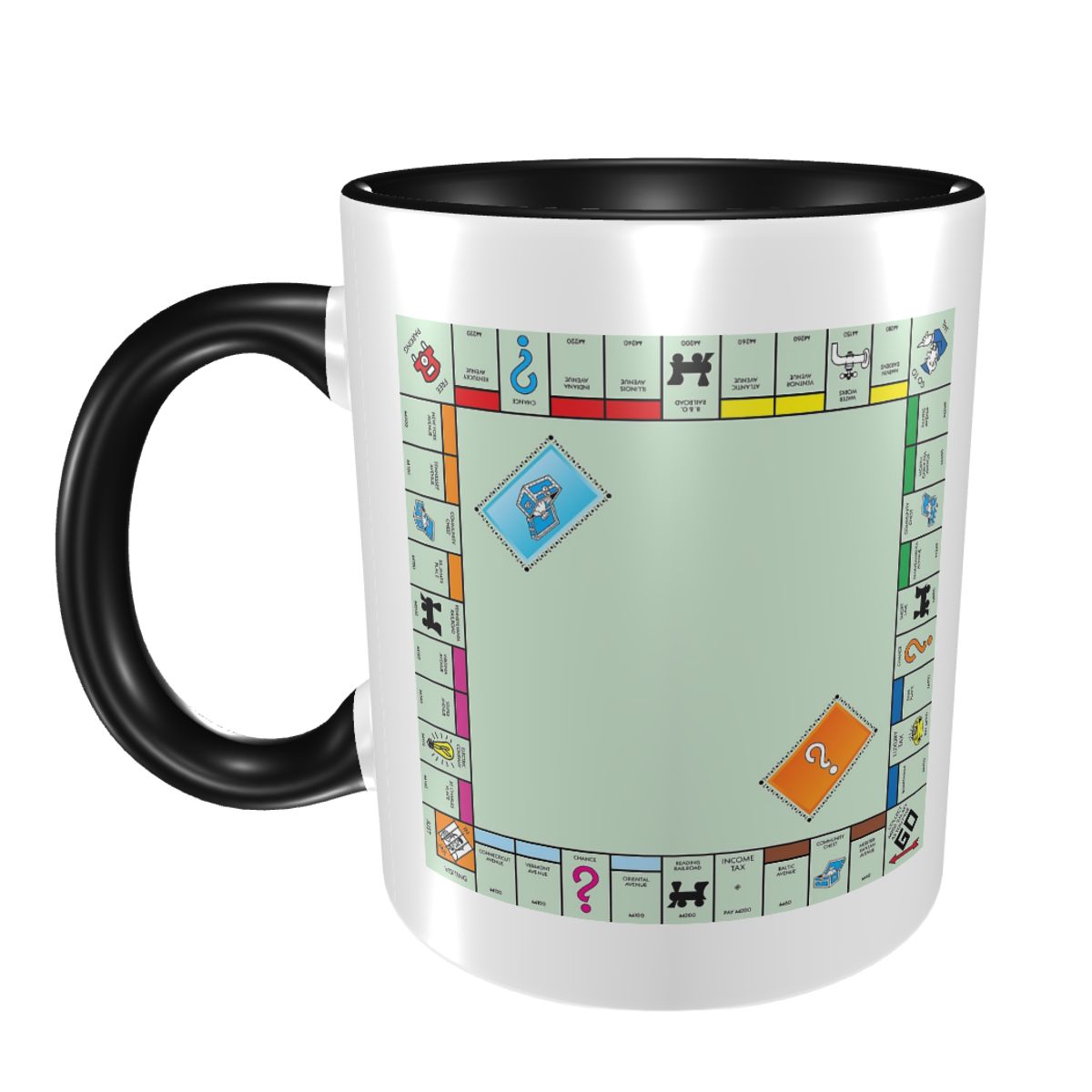 Cangkir Kopi Keramik Lucu Moti - Board Game Monopoli ulasan dan harga