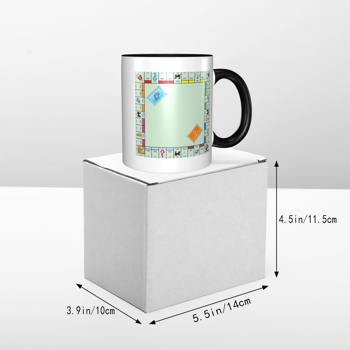 Cangkir Kopi Keramik Lucu Moti - Board Game Monopoli ulasan dan harga