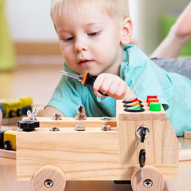 Mainan Sensorik Papan Sibuk Mo - Board Game Box ulasan dan harga