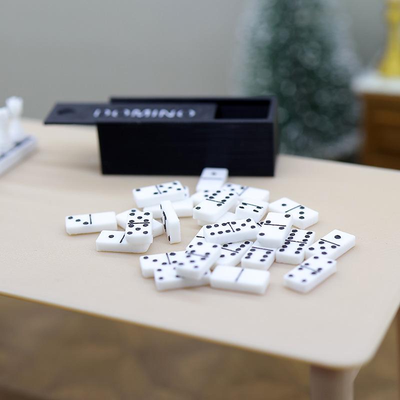1 Set 1:12 Aksesori Rumah Bone - Board Game Monopoli ulasan dan harga