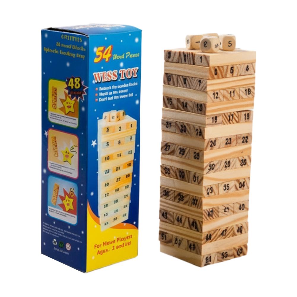 Balok Kayu Ukuran Kecil Permai - Board Game Monopoli ulasan dan harga