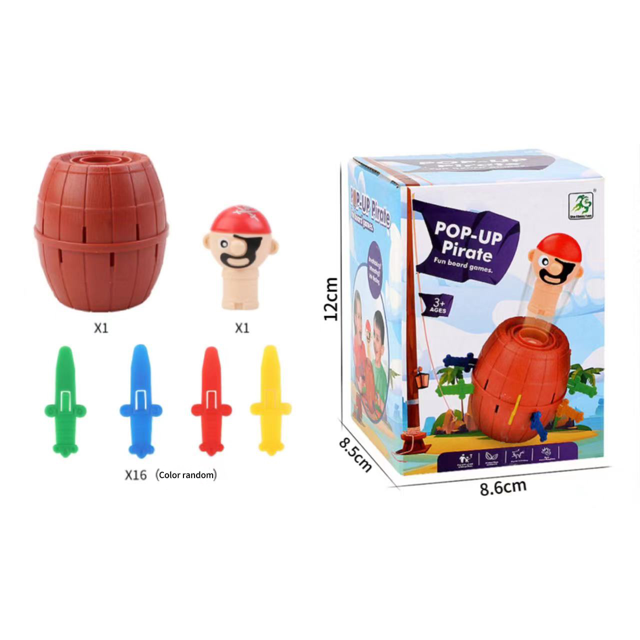 Mainan Tong bajak laut lucu ba - Board Game Pirates ulasan dan harga