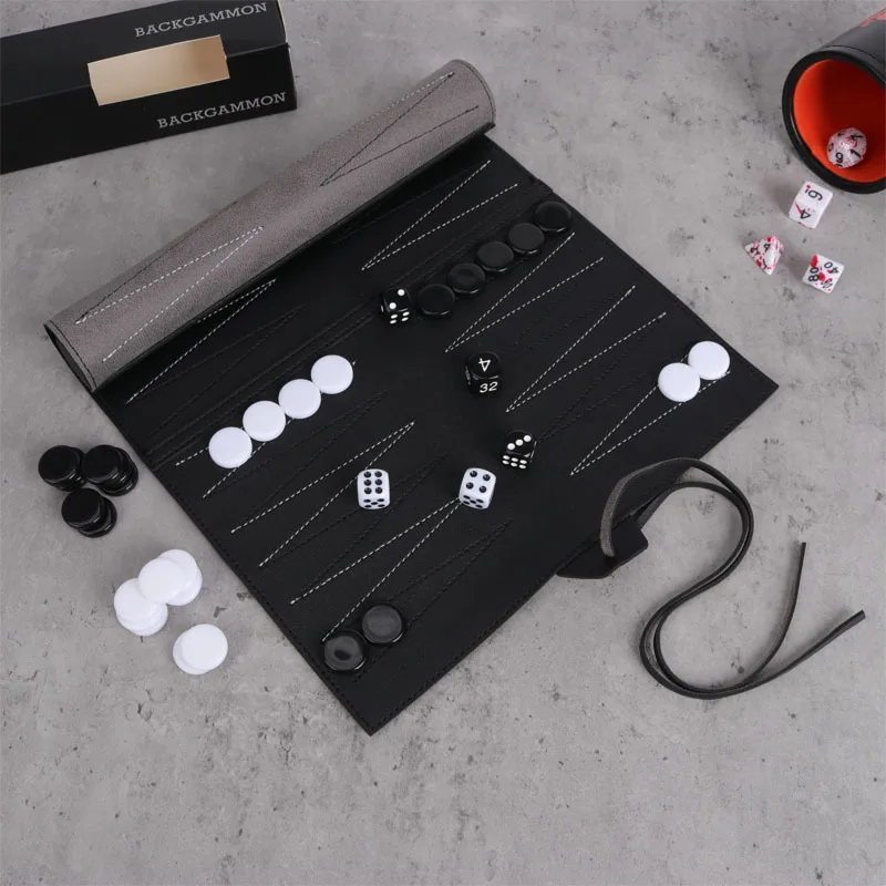 Set Backgammon gulung portabel - Board Game Zenith ulasan dan harga