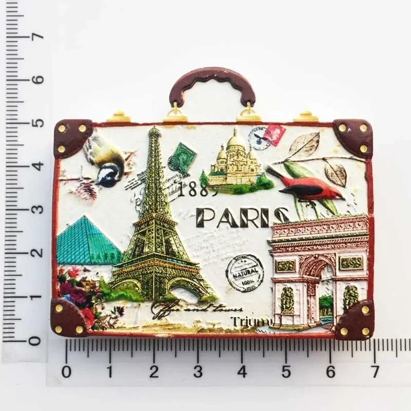 Souvenir Magnet Kulkas Paris P - Board Game Zenith ulasan dan harga