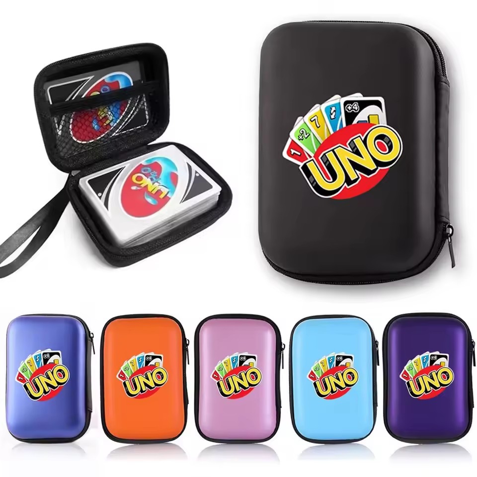 UNO Travel Zipper Box Tas Peny - Board Game Box ulasan dan harga