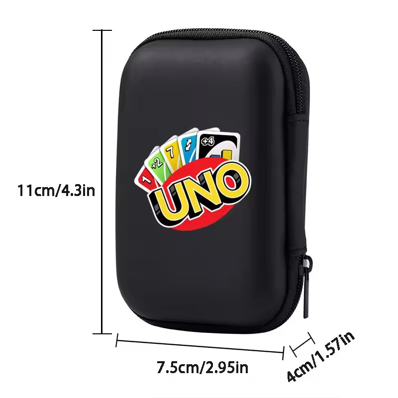 UNO Travel Zipper Box Tas Peny - Board Game Box ulasan dan harga